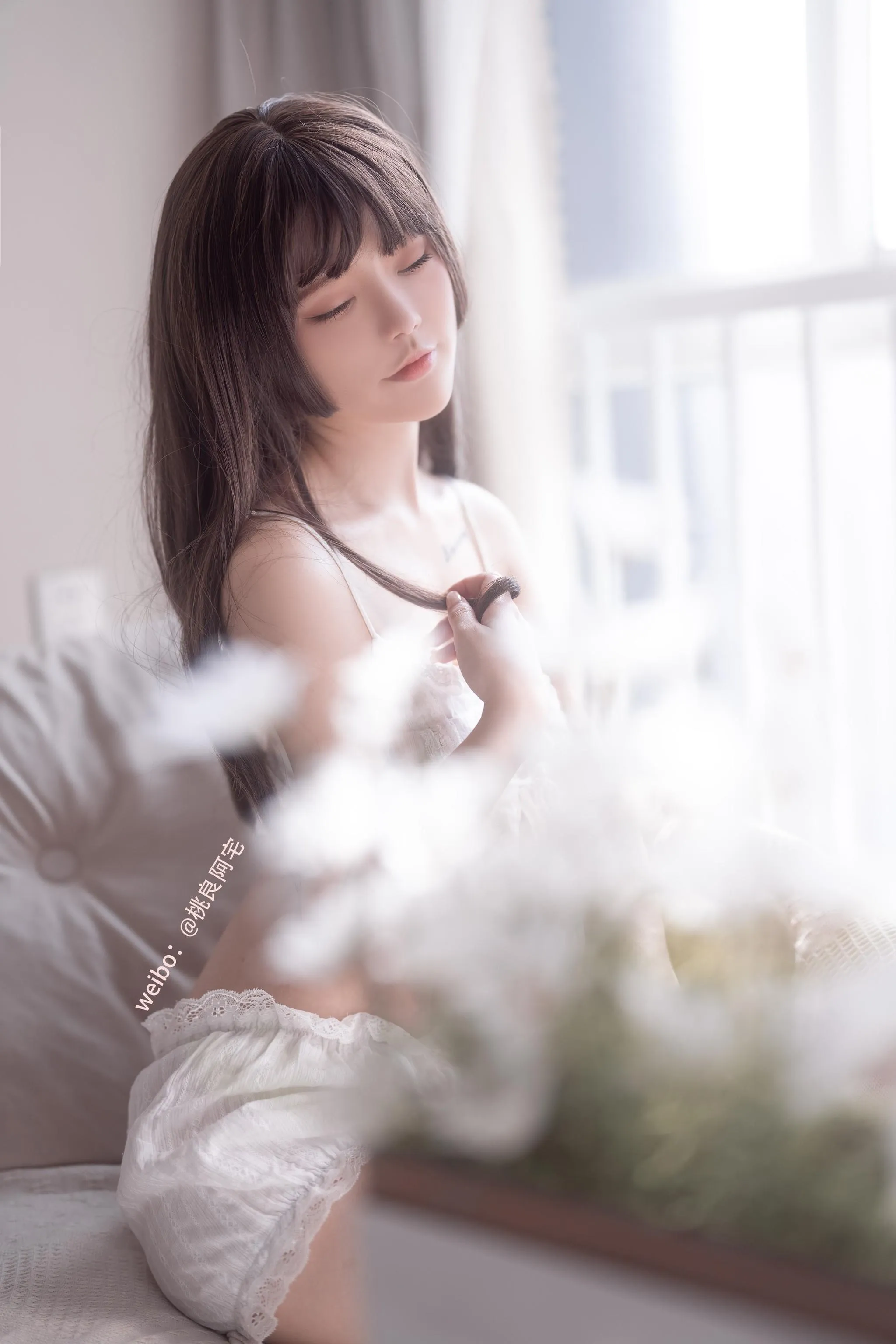 桃良阿宅 – NO.002 桃良吊带 [30P]插图1